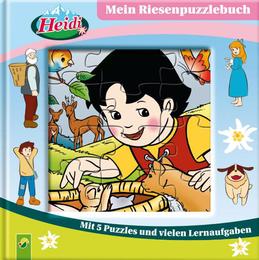 Mein Riesenpuzzlebuch: Heidi