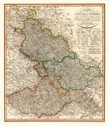 Historische Karte: Charta von Schlesien und Maehren 1799