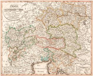Historische Karte: Der Österreichische Kreis - auch Österreichische Reichskreis, 1796