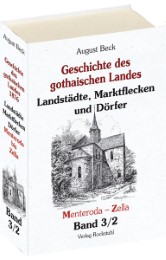 Gothaer Land 1876 - Landstädte, Marktflecken und Dörfer 3/2