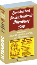 Einwohnerbuch Adressbuch für den Landkreis ALTENBURG 1948