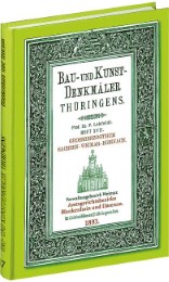Ämter BLANKENHAIN und ILMENAU 1893. Bau- und Kunstdenkmäler Thüringens. - Cover