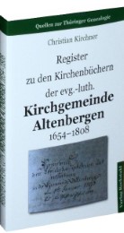 Register zu den Kirchenbüchern der evg.-luth. Kirchgemeinde Altenbergen 1654-1808