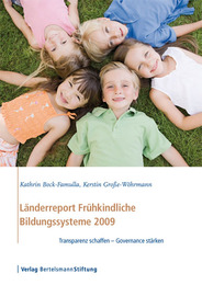 Länderreport Frühkindliche Bildungssysteme 2009 - Cover