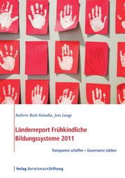 Länderreport Frühkindliche Bildungssysteme 2011 - Cover