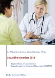 Gesundheitsmonitor 2015 - Cover