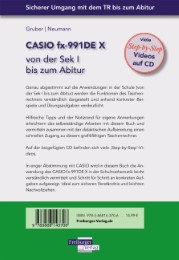 CASIO fx-991DE X von der Sek I bis zum Abitur - Abbildung 1