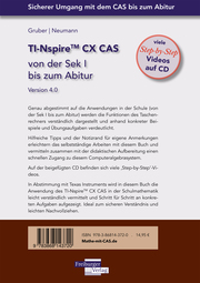 TI-Nspire CX CAS von der Sek I bis zum Abitur Version 4.0 - Abbildung 2