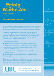 Erfolg im Mathe-Abi Lernkarten Hessen ab 2019 - Abbildung 1
