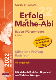 Erfolg im Mathe-Abi 2022 Mündliche Prüfung Basisfach Baden-Württemberg - Cover