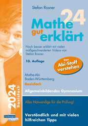 Mathe gut erklärt 2024 Basisfach Baden-Württemberg Gymnasium - Cover