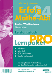 Erfolg im Mathe-Abi 2024 Lernpaket Leistungsfach 'Pro' Baden-Württemberg Gymnasium