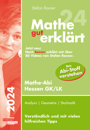 Mathe gut erklärt 2024 Hessen Grundkurs und Leistungskurs - Cover
