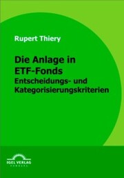 Die Anlage in ETF-Fonds - Cover