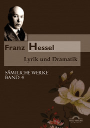 Franz Hessel: Lyrik und Dramatik - Cover