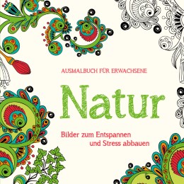 Ausmalbuch für Erwachsene: Natur
