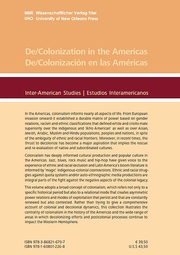 De/Colonization in the Americas: Continuity and Change / De/Colonización en las Américas: Cambios y continuidades - Illustrationen 1