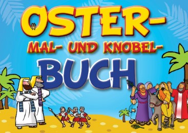 Oster-Mal- und Knobel-Buch - Cover