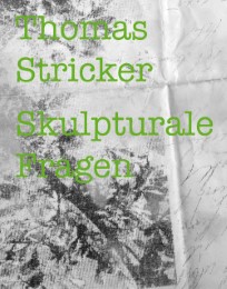 Thomas Stricker - Skulpturale Fragen