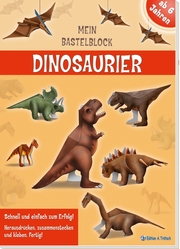 Mein Bastelblock - Dinosaurier - Cover