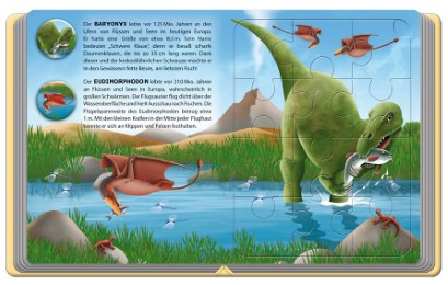 Puzzlebuch Dinosaurier - Abbildung 1