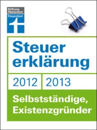 Steuererklärung 2012/2013 - Selbstständige, Existenzgründer - Cover