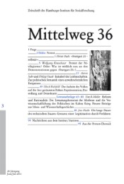 Mittelweg 36 - Stuttgart 21: reflexiv