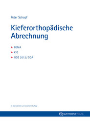 Kieferorthopädische Abrechnung - Cover
