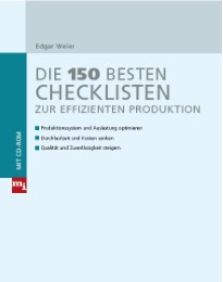 Die 150 besten Checklisten zur effizienten Produktion - Cover