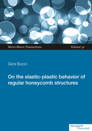 On the elastic-plastic behavior of regular honeycomb structures