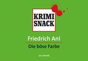 Die böse Farbe - Cover