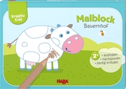 Kreativ Kids - Malblock Bauernhof