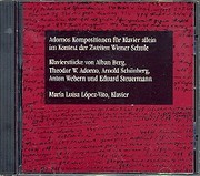 Adornos Kompositionen für Klavier allein im Kontext der Zweiten Wiener Schule - Cover