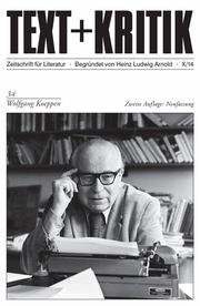 TEXT+KRITIK 34/Neufassung - Wolfgang Koeppen - Cover