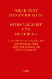 Werkausgabe Bd.4 / Öffentlichkeit und Erfahrung - Cover