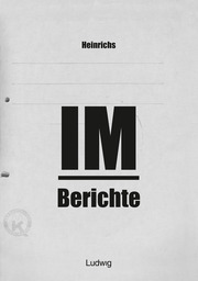 Heinrichs IM-Berichte