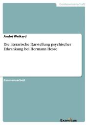 Die literarische Darstellung psychischer Erkrankung bei Hermann Hesse