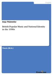 British Popular Music and National Identity in the 1990s
