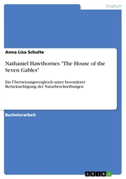 Nathaniel Hawthornes 'The House of the Seven Gables' - Cover