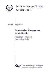 Strategisches Management im Viehhandel. Strukturen - Prozesse - Geschäftsmodelle - Cover