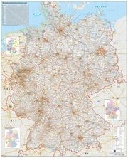 Verkehrswegekarte Deutschland