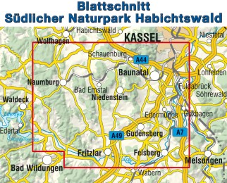 Südlicher Naturpark Habichtswald - Abbildung 1