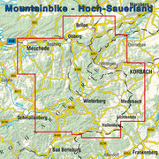 Mountainbikekarte Hoch-Sauerland - Abbildung 1