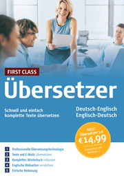 First Class Übersetzer 7.0 Deutsch/Englisch, Englisch/Deutsch
