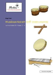 Musikwerkstatt Orff-Instrumente