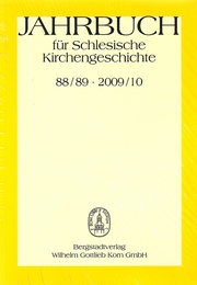 Jahrbuch für Schlesische Kirchengeschichte 88/89,2009/10