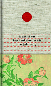 Japanischer Taschenkalender für das Jahr 2025 - Cover