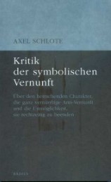 Kritik der symbolischen Vernunft - Cover