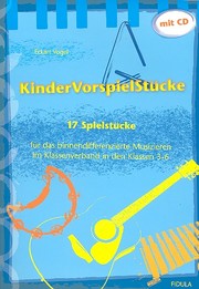 KinderVorspielStücke - Cover