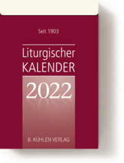 Liturgischer Kalender 2022 - Cover